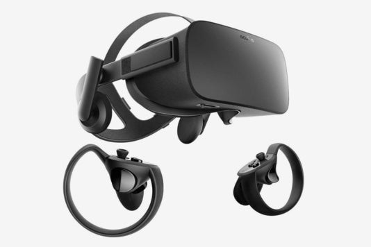 Oculus Rift + Touch Virtual Reality System.